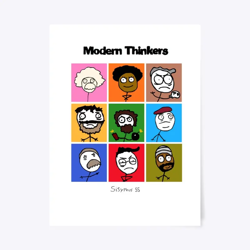 Modern Thinkers (Poster)